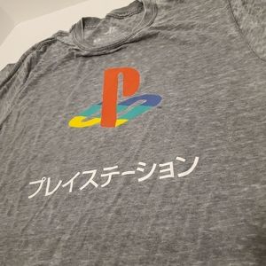 PlayStation shirt small gray nice